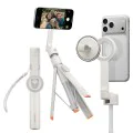 Селфи стик трипод Spigen Selfie Stick S582W - MagSafe съвместим, Bluetooth - Dune Beige