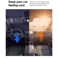 Сенник за предно стъкло за кола Spigen Car Front Windshield Sunshade UO260 - UPF2000+, размер M - Черен