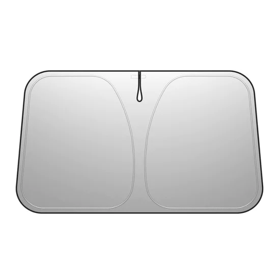 Сенник за предно стъкло за кола Spigen Car Front Windshield Sunshade UO260 - UPF2000+, размер M - Черен