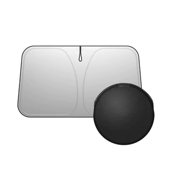 Сенник за предно стъкло за кола Spigen Car Front Windshield Sunshade UO260 - UPF2000+, размер S - Черен