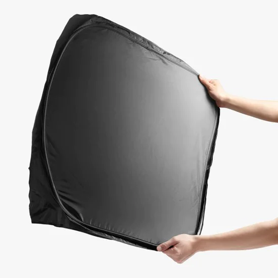 Сенник за предно стъкло за кола Spigen Car Front Windshield Sunshade UO260 - UPF2000+, размер S - Черен