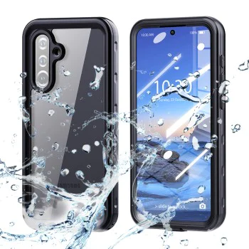 ShellBox - Водоустойчив IP68 калъф - Samsung Galaxy A36 5G - черен