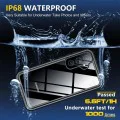 ShellBox - Водоустойчив IP68 калъф - Samsung Galaxy S25 Plus - черен