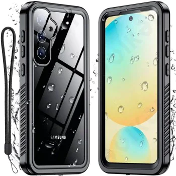 ShellBox - Водоустойчив IP68 калъф - Samsung Galaxy S25 Plus - черен