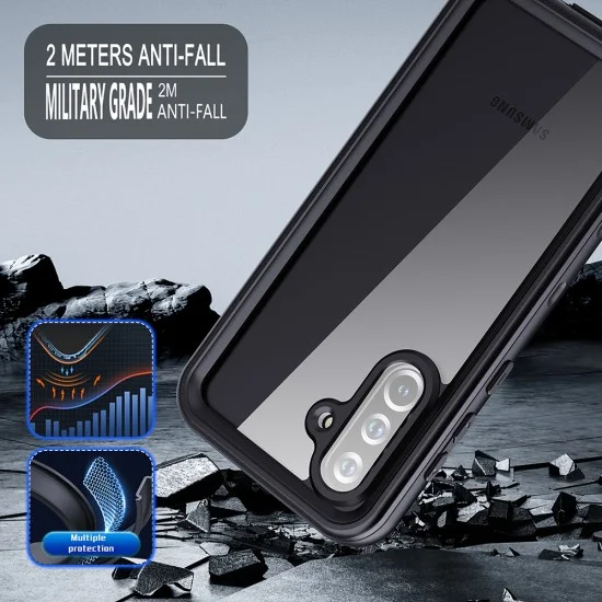 ShellBox - Водоустойчив IP68 калъф - Samsung Galaxy S25 Ultra - черен