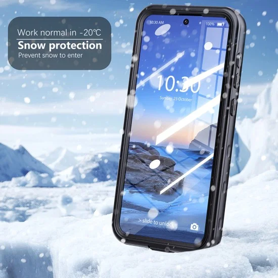ShellBox - Водоустойчив IP68 калъф - Samsung Galaxy S25 Ultra - черен