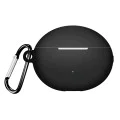 Силиконов калъф за Huawei FreeBuds 6i - Techsuit Smooth Ultrathin - Черен