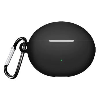 Силиконов калъф за Huawei FreeBuds 6i - Techsuit Smooth Ultrathin - Черен
