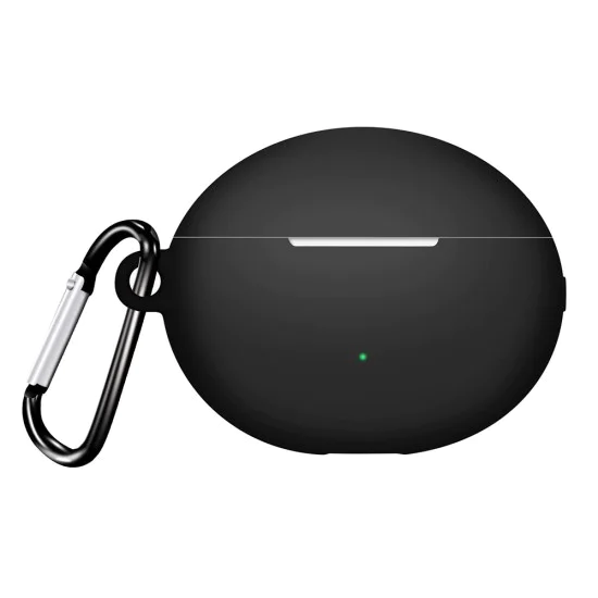 Силиконов калъф за Huawei FreeBuds 6i - Techsuit Smooth Ultrathin - Черен