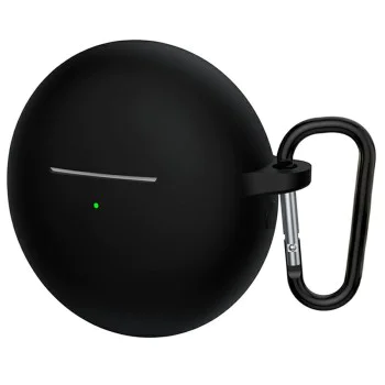 Силиконов калъф за Huawei FreeBuds 7i - Techsuit Smooth Ultrathin - Черен