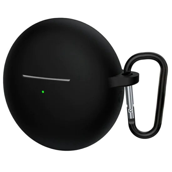 Силиконов калъф за Huawei FreeBuds 7i - Techsuit Smooth Ultrathin - Черен