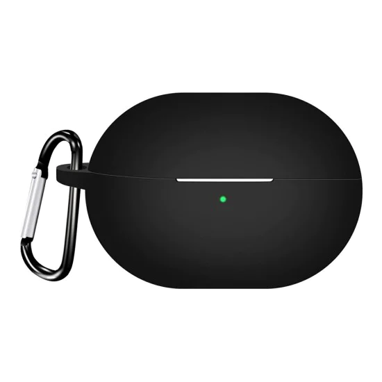 Силиконов калъф за Huawei FreeBuds Pro 4 - Techsuit Smooth Ultrathin - Черен