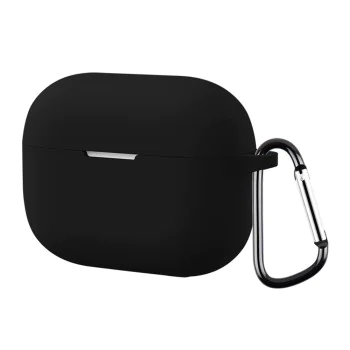 Силиконов калъф за Huawei FreeBuds SE 4 ANC - Techsuit Smooth Ultrathin - Черен