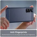 Силиконов калъф за Samsung Galaxy A35 5G - Techsuit - карбонов - син