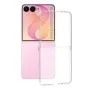 Силиконов калъф Techsuit Clear Silicone - Samsung Galaxy Z Flip8 / Z Flip7 - Прозрачен