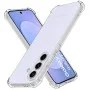 Силиконов калъф Techsuit Shockproof Clear Silicone - Samsung Galaxy S26 FE / S25 FE - Прозрачен