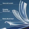 Силиконов калъф Techsuit Shockproof Clear Silicone - Samsung Galaxy S26 FE / S25 FE - Прозрачен