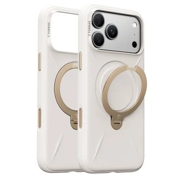 Силиконов калъф Torras - QPRO Silicone Series - iPhone 18 Pro / iPhone 17 Pro - Бял