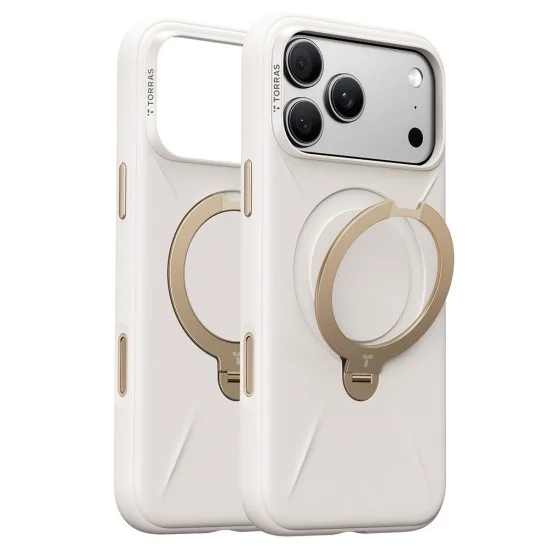 Силиконов калъф Torras - QPRO Silicone Series - iPhone 18 Pro / iPhone 17 Pro - Бял