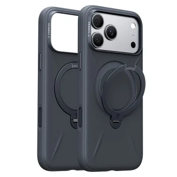 Силиконов калъф Torras - QPRO Silicone Series - iPhone 18 Pro / iPhone 17 Pro - Черен