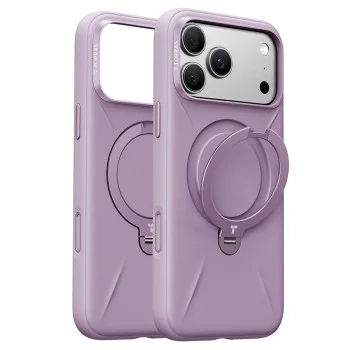 Силиконов калъф Torras - QPRO Silicone Series - iPhone 18 Pro / iPhone 17 Pro - Лилав