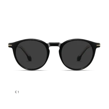 Слънчеви очила Techsuit Polarized Sunglasses (31235) - мъжки, поляризирани, TR90 рамка - Черен