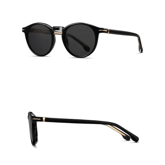 Слънчеви очила Techsuit Polarized Sunglasses (31235) - мъжки, поляризирани, TR90 рамка - Черен