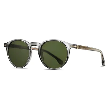 Слънчеви очила Techsuit Polarized Sunglasses (31235) - мъжки, поляризирани, TR90 рамка - Зелен
