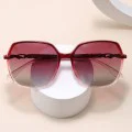 Слънчеви очила Techsuit Polarized Sunglasses (5223) - дамски, поляризирани, класически ретро - Кафяв