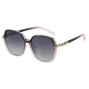 Слънчеви очила Techsuit Polarized Sunglasses (5223) - дамски, поляризирани, класически ретро - Сив / Розов