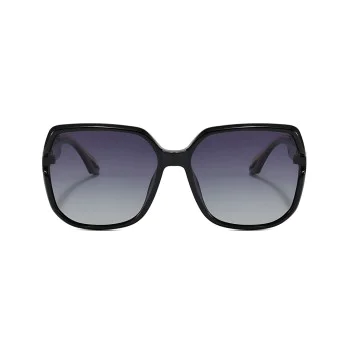Слънчеви очила Techsuit Polarized Sunglasses (5228) - дамски, поляризирани, UV400 - Черен / Златист