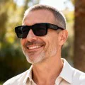 Слънчеви очила Techsuit Polarized Sunglasses (8485) - мъжки, поляризирани, UV400 - Черен