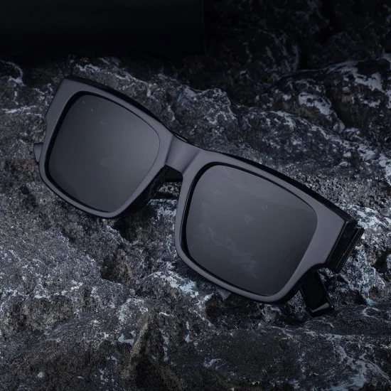Слънчеви очила Techsuit Polarized Sunglasses (8485) - мъжки, поляризирани, UV400 - Черен