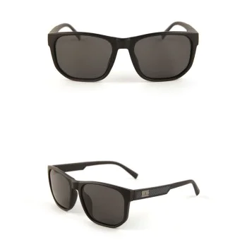 Слънчеви очила Techsuit Polarized Sunglasses (8502) - мъжки, поляризирани, Wayfarer дизайн - Черен
