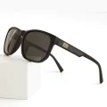 Слънчеви очила Techsuit Polarized Sunglasses (8502) - мъжки, поляризирани, Wayfarer дизайн - Сив