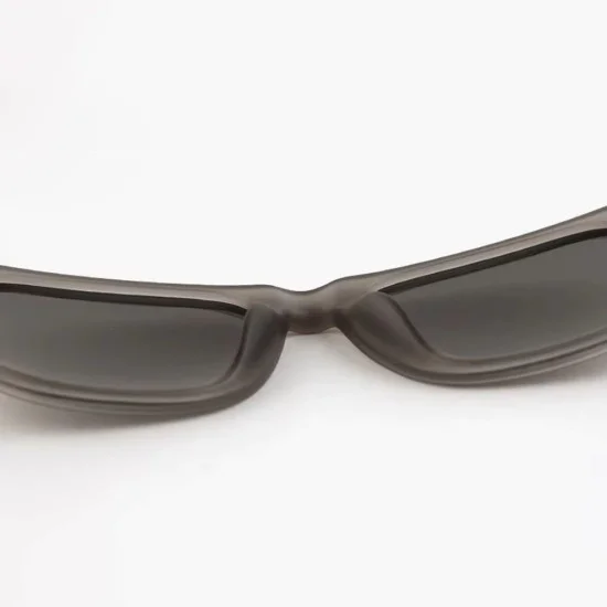 Слънчеви очила Techsuit Polarized Sunglasses (8502) - мъжки, поляризирани, Wayfarer дизайн - Сив