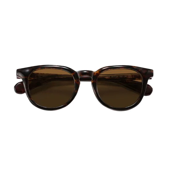 Слънчеви очила Techsuit Polarized Sunglasses (8663) - мъжки, поляризирани, TR90 - Кафяв (Hawksbill Tea)
