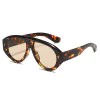 Слънчеви очила Techsuit Premium Sunglasses (3991) - дамски, авиаторски, ретро стил - Сафари