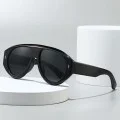 Слънчеви очила Techsuit Premium Sunglasses (3991) - дамски, авиаторски, ретро стил - Син (Blizzard Blue)