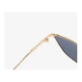 Слънчеви очила Techsuit Premium Sunglasses (622) - дамски, котешко око, минималистични - Черен