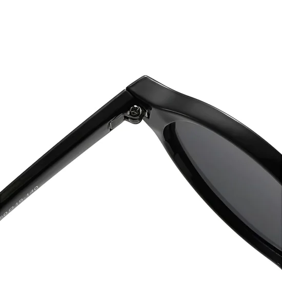 Слънчеви очила Techsuit Sunglasses (3952) - дамски, овална рамка, ретро-модерен стил - Принт / Син