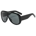Слънчеви очила Techsuit Sunglasses (89337) - дамски, авиаторски, голяма рамка - Черен