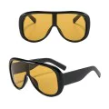 Слънчеви очила Techsuit Sunglasses (89337) - дамски, авиаторски, голяма рамка - Кафяв (Black Tea)