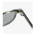 Слънчеви очила Techsuit Sunglasses (99046) - унисекс, кръгла TR90 рамка - Леопардов (Brown Print)