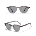 Слънчеви очила Techsuit Sunglasses (99046) - унисекс, кръгла TR90 рамка - Лилав