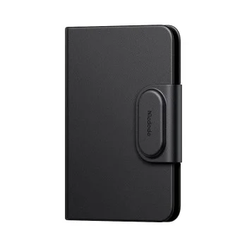 Смарт калъф за паспорт Mcdodo Smart Passport Holder Napa Pro (AT-4180) - Find My локатор, PU, 3 слота, 80-90dB, 220mAh - Черен