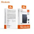 Смарт калъф за паспорт Mcdodo Smart Passport Holder Napa Pro (AT-4180) - Find My локатор, PU, 3 слота, 80-90dB, 220mAh - Черен