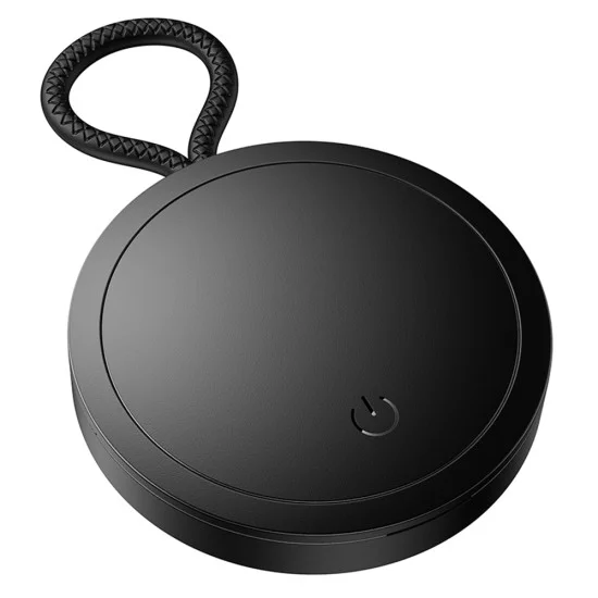 Смарт тракър Borofone Intelligent (BC104) - съвместим с Apple Find My, против загубване, до 12 месеца живот на батерията - Черен