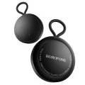 Смарт тракър Borofone Intelligent (BC104) - съвместим с Apple Find My, против загубване, до 12 месеца живот на батерията - Черен