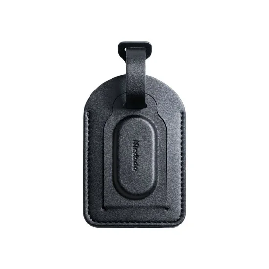 Смарт тракер Mcdodo Smart Tracker Napa Pro (AT-3790) - етикет за багаж, Find My, PU, 80-90dB, 220mAh - Черен